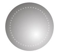 500 x 500 mm Modern Round Illuminated Battery LED Bathroom Mirror MC144