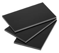 500 X 500Mm Black Bakelite Phenolic Laminated Resin Board Sheet for Electrical And Electronic Fixtures, DIY Crafts(3mm)