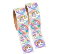 500 x Cute Unicorn Rainbow Reward Stickers Labels Scrapbook Unicorns Reward Well Done Teacher (2.5cm) 25mm (500 Stickers)