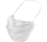 500 x Premium White Beard Snoods - Perfect for Chefs, Doctors and Nurses - Disposable Beard Cover - Essential for Maintaining Strict Hygiene Standards.