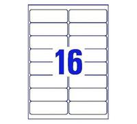 500 x REALPACK® A4 Mailing Address Labels Sheets Laser Inkjet Printer 16 Labels per Page 99mm x 34mm