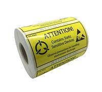 500 x SHL Brand 80mm x 40mm Antistatic Synthetic Thermal Printed Labels