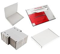 500 x White C5 A5 Size Box Large Letter Strong Cardboard Shipping MAILING Postal PIP. Internal Size: 22.5cm x 16cm x 2cm