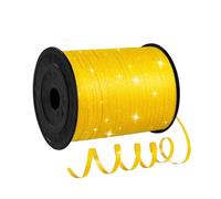 500 Yard Gold Curling Ribbon 5mm for Balloons,457m Crimped Balloon Ribbon Balloon String Party Shiny Glitter Ribbons for Gift Wrapping Crafting,Bow,Christmas Birthday Wedding Party Decorations