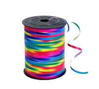 500 Yard Rainbow Curling Ribbon 5mm for Balloons,457m Shiny Crimped Balloon Ribbon Balloon String Party Curling Ribbons for Gift Wrapping Crafting,Bows,Christmas Birthday Wedding Party Decorations