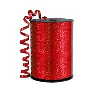 500 Yard Red Curling Ribbon 5mm for Balloons,457m Crimped Balloon Ribbon Balloon String Party Shiny Metallic Ribbons for Gift Wrapping Crafting,Bows,Christmas Birthday Wedding Party Decorations