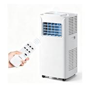 5000-14000 BTU Portable Air Conditioner Unit with Remote, 24-Hour Timer, 2 Speeds, 120° Oscillation & Installation Kit - Cools Up to 180-750 Sq Ft (12000BTU)