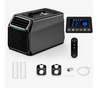 5000 BTU Portable Air Conditioner, 1400W 3-in-1 Tent AC with Cooling, Dehumidifier & Sleep Mode, Compact Camp Air Conditioner for Camping, RV, Dorm Room, College Apartment, Trucks