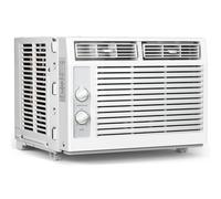 5000 BTU Window Air Conditioner - Cools up to 150 m2 - Ultra Quiet with Mechanical Controls, 2 Fan Speeds, Small Window AC Unit for Home or Office