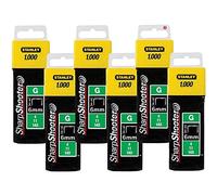 5000 Heavy Duty Staple 6mm Type G, 4, 11, 140 Stanley 1-TRA704T Sharpshooter Type G