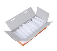 5000 Pack 25mm Standard Price Tagging Gun Barbs - White Plastic Barbs for Clothing, Garments, and More