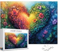 5000 pcs Piece Jigsaw Puzzles for Adults Love Puzzle Flower Pattern Design, Piece Puzzle Educational Games, DIY Adult Crafts Gift Box Packaging, Beautiful Decoration Gifts for Women, 156x105cm,Model56
