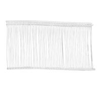 5000 Pcs Standard Tagging Gun Fasteners, Garment Clothing Tag Label Barbs, White Plastic Attachment Barbs for Clothing Store, Boutique, or Garage Sales