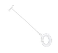 5000 Pcs Tagging Gun Fasteners, Standard Label Price Tagging Barbs White Garment Tag Gun Refills for Clothing Bags Umbrellas - O Shape (15mm/0.59in)
