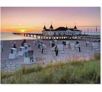 5000 piece（181x105.5cm） Jigsaw Puzzle, Baltic Resort Ahlbeck Usedom, Educational Game Toy for Teens and Kids