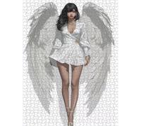 5000 Piece Jigsaw Puzzle, Angel & Wing Wall Art, Wooden Puzzle, 1T#2602