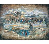 5000 Piece Jigsaw Puzzle Last Supper Jigsaw Puzzle Great For Relaxation And Meditation Educational Game