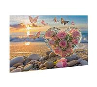 5000 Piece Jigsaw Puzzles Adults Educational Game Jigsaw Puzzle,Jigsaw Puzzles Adults 5000 Love Butterfly,Challenging/Brainteasing Adult Jigsaws,Suitable Relaxation,Creativity,Gifts Giving K0F-200