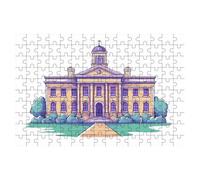 5000 Piece Jigsaw Puzzles for Adults, Architecture Jigsaw Puzzles for Adults 5000, Simple Jigsaws Educational Game, Challenging Puzzle Games for The Whole, Wooden Puzzle Decor Gifts for Women -2519