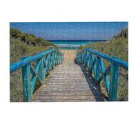 5000 Piece Jigsaw Puzzles for Adults, Beach Jigsaw Puzzles for Adults 5000 Piece, Classic Puzzle Challenging Game for the Whole Families, Suitable for Decompression, Gifts, Decor, Theme: (Pier), -1991