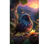5000 Piece Jigsaw Puzzles for Adults, Birds Trees Classic Puzzle, 61x41.3 inch, Premium Interlocking No Dust, Family Indoor Activity