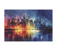 5000 Piece Jigsaw Puzzles for Adults, City Jigsaw Puzzles for Adults 5000, Architecture Jigsaws Educational Game, Challenging Puzzle Games for The Whole, Wooden Puzzle for Decor Gifts for Women -1255