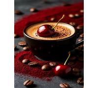 5000 Piece Jigsaw Puzzles for Adults, Coffee Fruit Classic Puzzle, 61x41.3 inch, Premium Interlocking No Dust, Family Indoor Activity