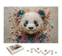 5000 Piece Jigsaw Puzzles for Adults, Color Jigsaw Puzzles for Adults 5000, Panda Jigsaws for Family Educational Games, Wooden Puzzle with Gift Box, Unique Gifts for Women, Home Wall Decor, -5784