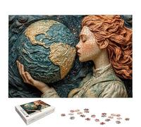 5000 Piece Jigsaw Puzzles for Adults, Earth Jigsaw Puzzles for Adults 5000, Angel Jigsaws for Family Educational Games, Wooden Puzzle with Gift Box, Unique Gifts for Women, Home Wall Decor, -5770