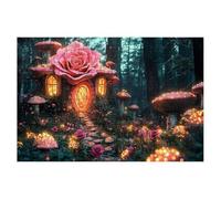 5000 Piece Jigsaw Puzzles for Adults, Forest Jigsaw Puzzles for Adults 5000, Rose Jigsaws Educational Game, Challenging Puzzle Games for The Whole, Wooden Puzzle for Home Decor, Gifts for Women -1257