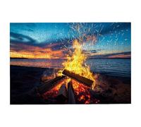 5000 Piece Jigsaw Puzzles for Adults, Landscape Jigsaw Puzzles for Adults 5000 Piece, Flame Puzzle Challenging Game for the Whole Families, Classic Wooden Jigsaws Suitable for Home Decor, Gifts -2787