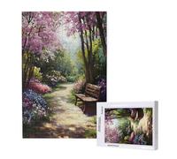 5000 Piece Jigsaw Puzzles for Adults,Landscape Jigsaw Puzzles for Adults, Wooden Puzzle with Gift Box,Garden Jigsaws for Family Educational Games, Unique Gifts for Women/Men, Home Wall Decor,ML-1133