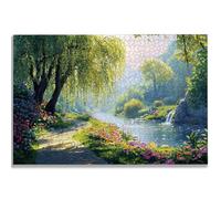 5000 Piece Jigsaw Puzzles for Adults, Landscape Jigsaw Puzzles for Adults, Wooden Puzzle with Gift Box, Garden Jigsaws for Family Educational Games, Unique Gifts for Women/Men, Home Wall Decor, -2765