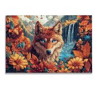 5000 Piece Jigsaw Puzzles for Adults, Landscape Jigsaw Puzzles for Adults, Wooden Puzzle with Gift Box, Wolf Jigsaws for Family Educational Games, Unique Gifts for Women/Men, Home Wall Decor, -1305