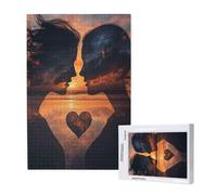 5000 Piece Jigsaw Puzzles for Adults,Love Jigsaw Puzzles for Adults, Wooden Puzzle with Gift Box,Couples Jigsaws for Family Educational Games, Unique Gifts for Women/Men, Home Wall Decor,ML-837