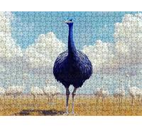 5000 Piece Jigsaw Puzzles for Adults, ostrich grassland Wooden Puzzle Hard Difficult Challenging Puzzle, jigsaw Puzzle 61.6 x 41.5 inches, Stress Relief Wall Decor, Educational Games, Gifts w0-864