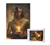 5000 Piece Jigsaw Puzzles for Adults,Pharaoh Jigsaw Puzzles for Adults, Wooden Puzzle with Gift Box,Egypt Jigsaws for Family Educational Games, Unique Gifts for Women/Men, Home Wall Decor,ML-331