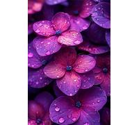 5000 Piece Jigsaw Puzzles for Adults, Purple Flowers Classic Puzzle, 61x41.3 inch, Premium Interlocking No Dust, Family Indoor Activity