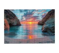 5000 Piece Jigsaw Puzzles for Adults, Sunset Jigsaw Puzzles for Adults 5000 Piece, Ocean Puzzle Challenging Game for the Whole Families, Classic Wooden Jigsaws Suitable for Home Decor, Gifts -3177