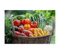 5000 Piece Jigsaw Puzzles for Adults, Vegetable Jigsaw Puzzles for Adults 5000, Kitchen Jigsaws Educational Game, Challenging Puzzle Games for The Whole, Wooden Puzzle for Decor Gifts for Women -1375