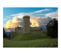 5000-Piece Puzzle, Warwick Castle in Warwickshire, England, Tourist Souvenir Toy and Gift