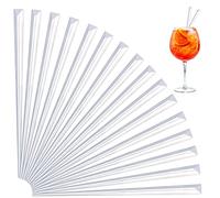 5000 Pieces 3.54 Inch Prism Picks Clear Triangular Plastic Cocktail Prism Picks