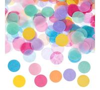 5000 Pieces Multicolour Paper Confetti - Biodegradable Wedding Table Confetti Round Tissue Paper Circles For Valentine'S Day Wedding Birthday Party Decoration 50g