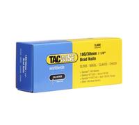 5000 Tacwise 18 Guage 30mm Brad Nails Galvanised for Nail Guns 18G - 0397