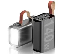 50000mAh 140W Power Bank Fast Charging for Laptop with 4 Outputs & 100W charging cable, PD3.1 QC4.0 USB C Large Battery Pack with LED Display SOS Flashlight for Phones Tablet Outdoor