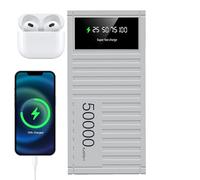 50000mAh Charging Bank, 66W 50000mAh Capacity Fast Charger for Phone - Portable Bank Phone Battery Bank with LED Display for Hiking, Camping, Travel to the