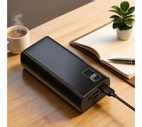 50000mAh Power Bank Fast Charging Portable Charger, USB & Type-C External Battery Pack with LED Digital Display, High Capacity USB C Power Bank for Mobile Phones, Tablets & More