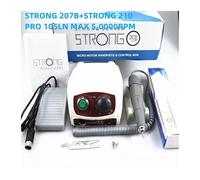 50000rpm 207B 210 Electric Nail Drill 65W Milling Machine for Manicure Pedicure Apparatus(MULTI)