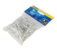 5000382 rivet aluminium diameter rivet: 4.8 mm L. rivet: 16 mm 100 pieces RAPID