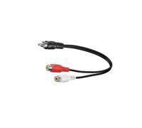 50005 cable RCA female x2, RCA male 0.2m Goobay
